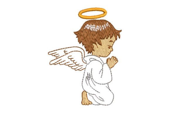 Baby Angel Praying: Embroidery Design Review