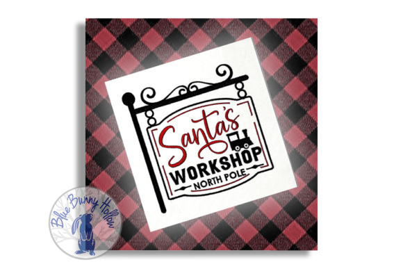 Charming Santa's Workshop North Pole Design