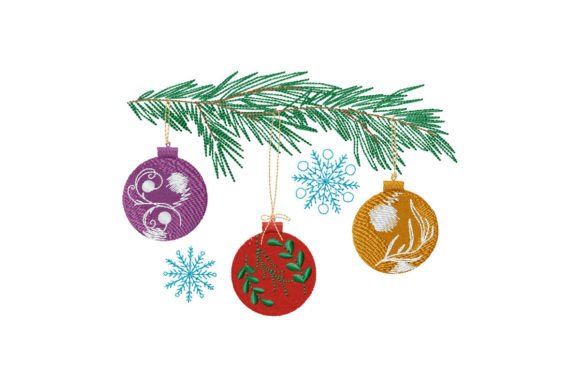 Christmas Balls on a Pine Tree: Design Review