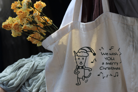 Christmas Dog Embroidery for Festive Gifts