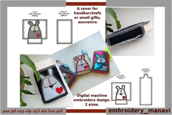 ITH Handkerchief Case: A Rabbit Applique Review