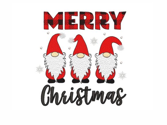 Merry Christmas Gnomes: An Embroidery Design Review