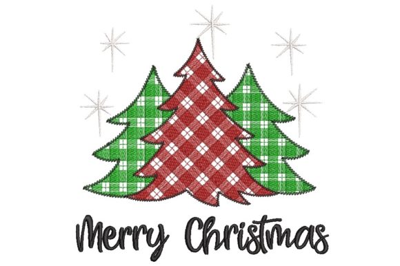 Three Christmas Trees: A Festive Embroidery Review