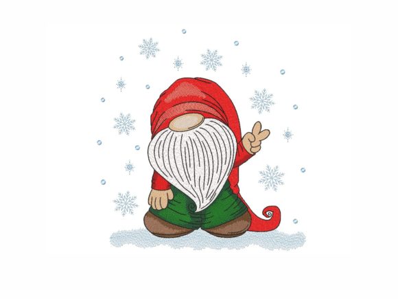 Winter Gnome: A Cozy Christmas Embroidery Review